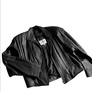 Vintage Remy Lambskin Italian Leather 80s Style Vintage Jacket